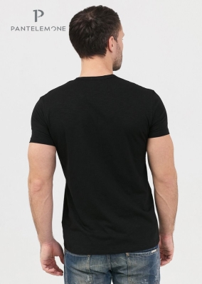 MF-810 - Мужская футболка (46, Черный)