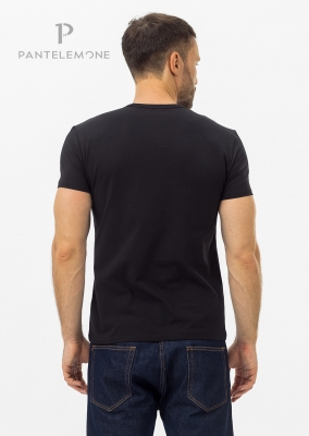 MF-914 - Мужская футболка (46, Черный)
