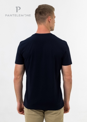 MF-989- Мужская футболка (48, Темно-синий)