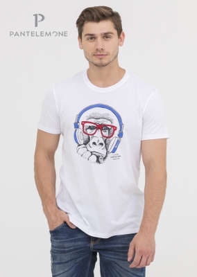 MF-857 - Мужская футболка (50, Белый)