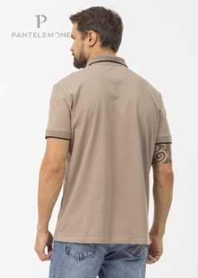 RP-029 - Мужская футболка-поло (46, Миндаль)