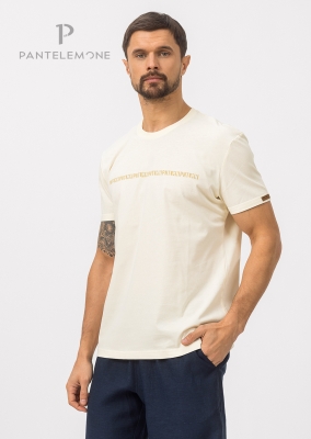 MFB-1036 - Мужская футболка (58, Экрю)