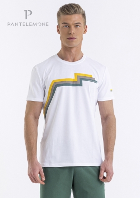 MF-986- Мужская футболка (46, Белый)