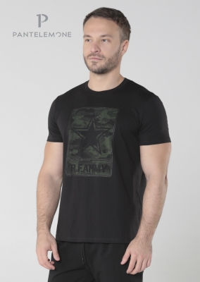 MF-883 - Мужская футболка (54, Черный)